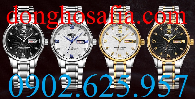 Đồng hồ đôi cơ Binger B630 BG201