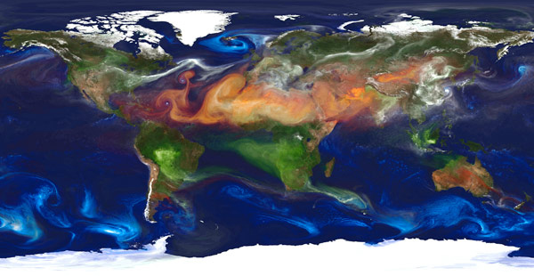 La contaminación de Asia responsable de la intensificación de borrascas y ciclones