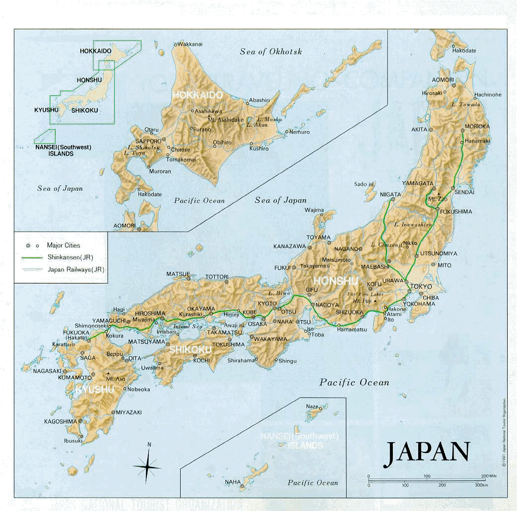 Donde Esta Japon En El Mapa