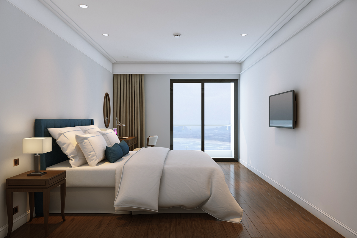 Phòng ngủ dự án Luxury Apartment Alphanam