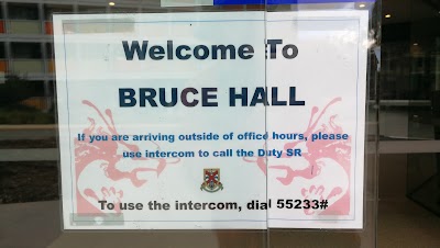 Photos of Bruce Hall
