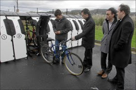 Getxo estrena los parking antirrobo para bicicletas