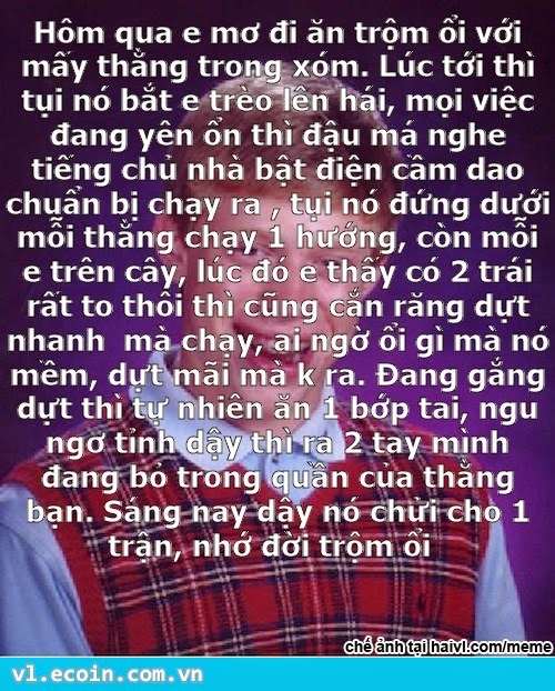 Trộm ổi trong mơ :))