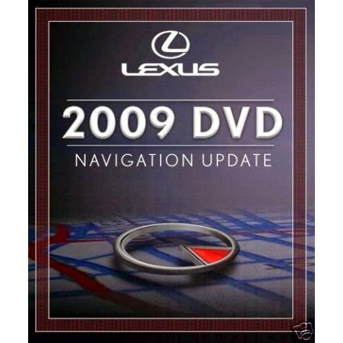 Lexus 12.1 Navigation Update Mapping DVD, Generation 5 Navigation Systems
