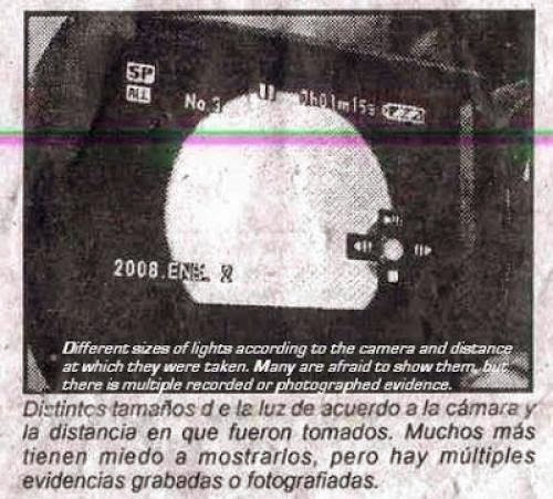 Mexico Luminous Ufo Lands At Cerro Pie De Minas