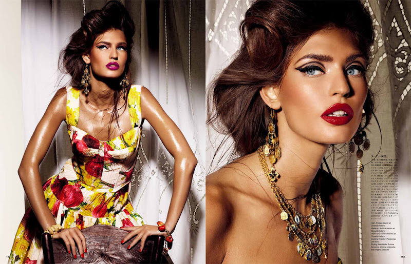 "Power And Passion" - Bianca Balti - Vogue Nippon March 2012