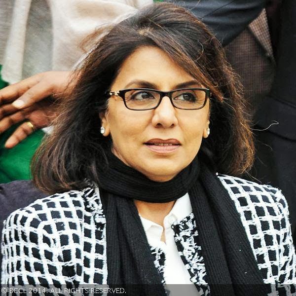 Neetu Kapoor during the launch of Gaur Yamuna City by real estate developer Gaursons.
