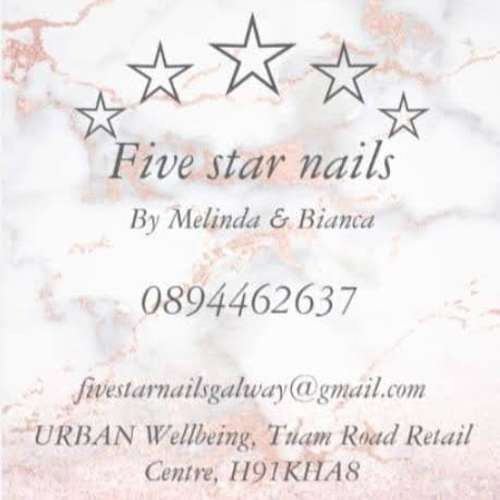 Fivestar Nails Galway logo