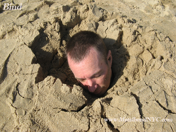 Buried in the sand 04