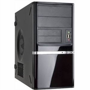  IN-WIN 350W TAC 2.0 MicroATX Mini Tower Case, Black Z638.CH350TB