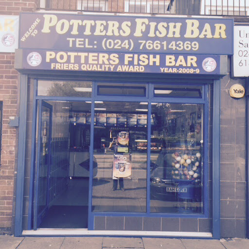 Potters Fish Bar logo