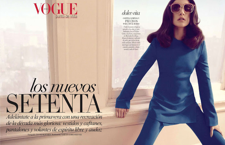 Vogue Mexico January 2013 : Jacquelyn Jablonski by David Roemer 