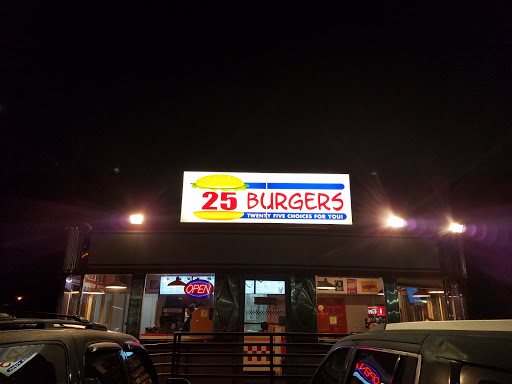 Hamburger Restaurant «25 Burgers», reviews and photos, 510 E St Georges Ave, Linden, NJ 07036, USA
