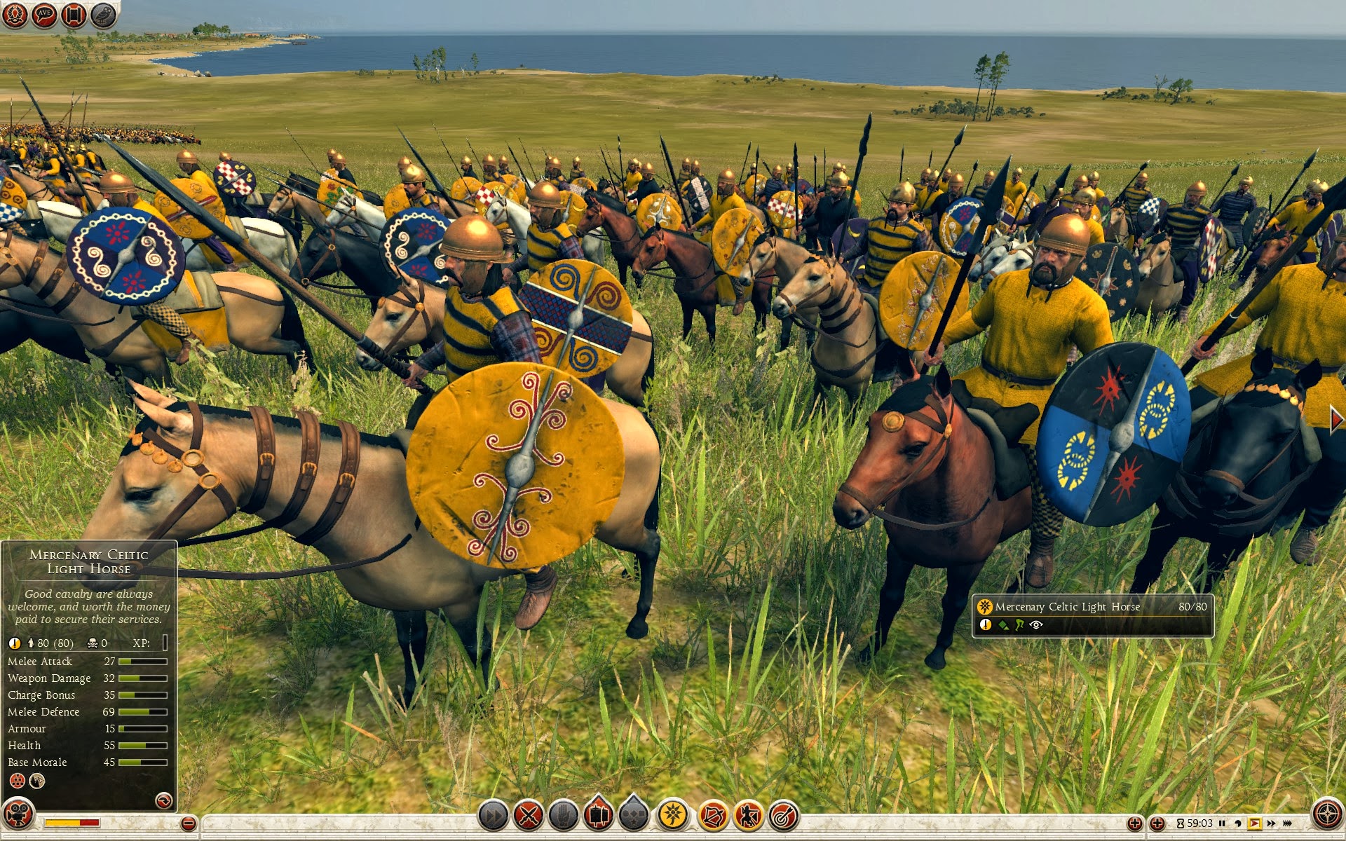 Cavalerie légère mercenaire celte