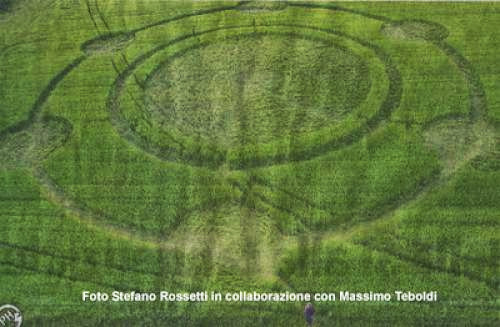 Paranormal New Crop Circle In Bagnolo Mellbresciitaly