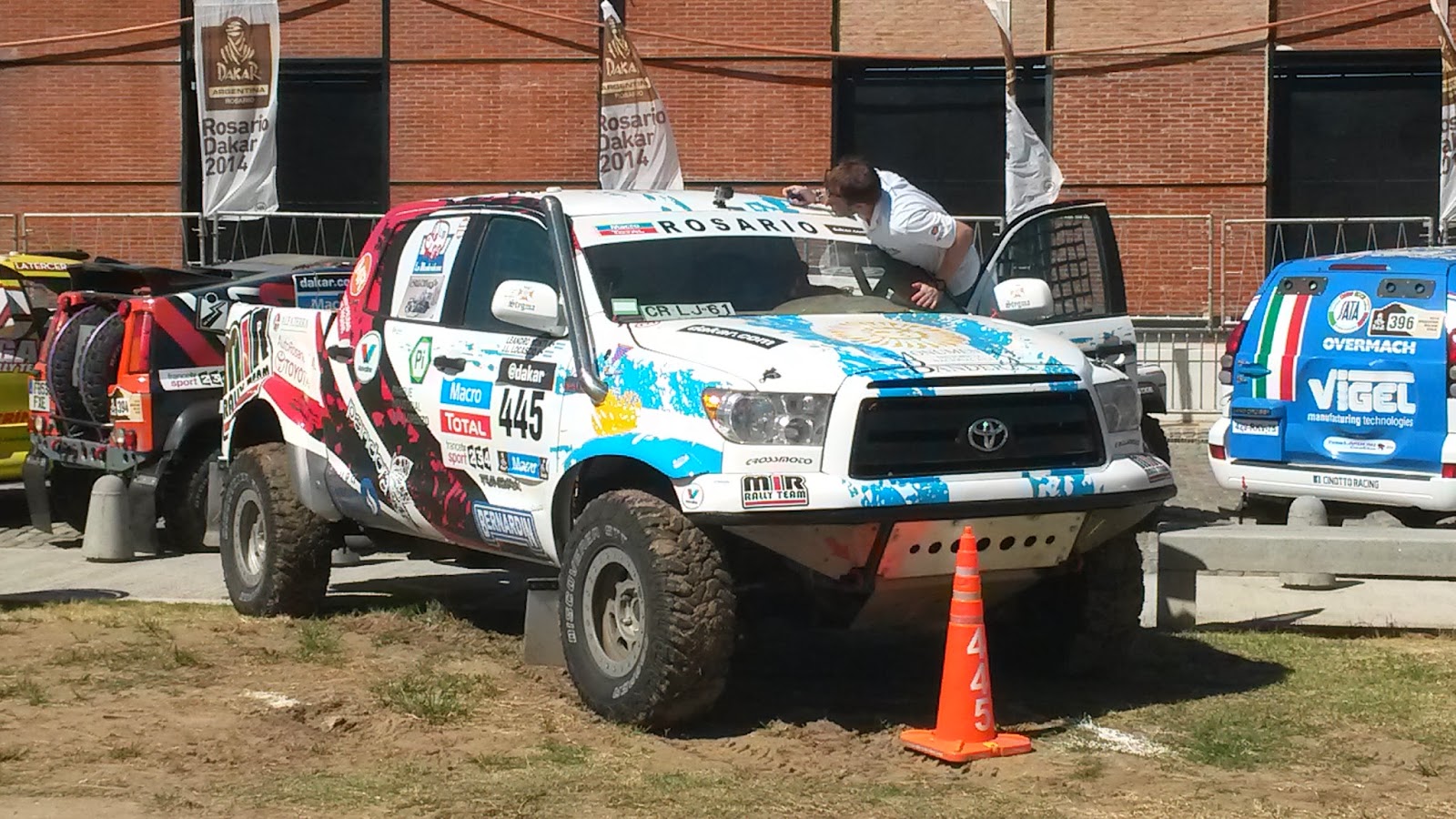 Pilotos santafecinos, Rally Dakar 2014, Rosario
