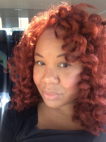 Crochet Braid Marley Hair over my Dreadlocks