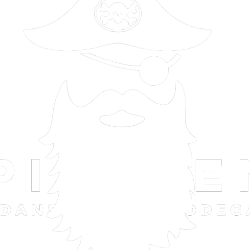 Caspiers Bar - Piraten logo