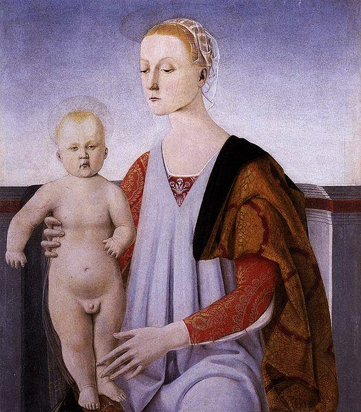  Piero della Francesca - Virgin and Child