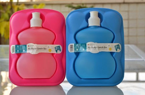  Blue Boy/kids Two-piece Set Sandwich/lunch/dinner Box  &  Drinking Bottle, BPA Free