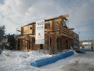 TALO札幌展示場建設中！