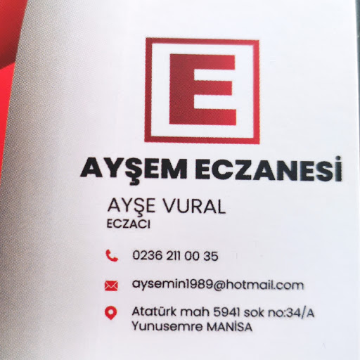 Ayşem Eczanesi Manisa logo