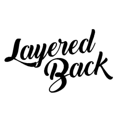 Layered Back Barbershop logo