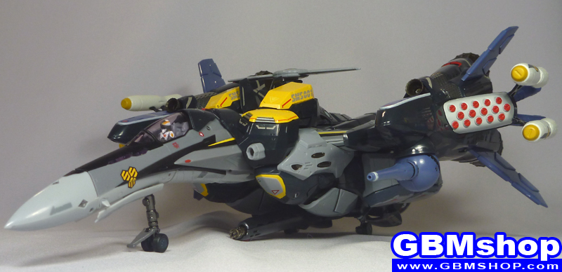 Macross Frontier VF-25S Armored Messiah with Reaction Missiles Fighter Mode Renewal Version