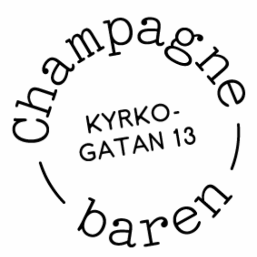 Champagnebaren Kyrkogatan 13 logo