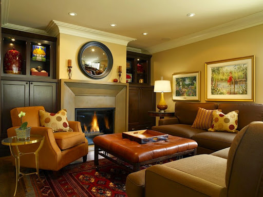 living room ideas with tv above fireplace