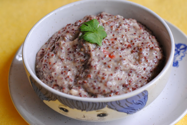 East Asian style Finger millet porridge by ServicefromHeart
