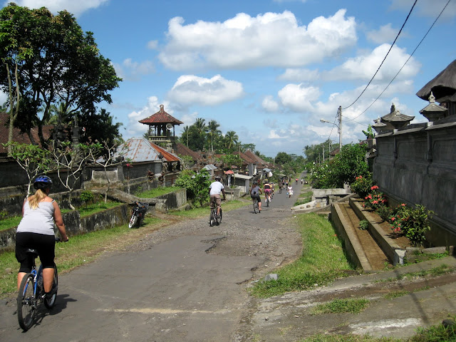 Biking in Bali