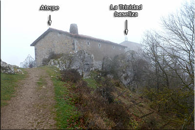 Llegamos a la ermita Llegamos a la ermita