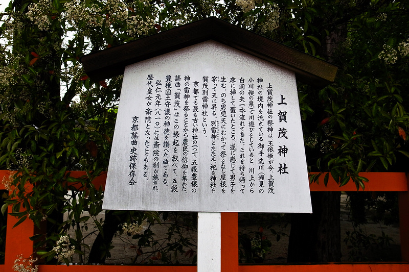 昼夜邊際山城國一之宮 上賀茂神社