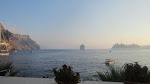 On the ground now...our ship is on the right On the ground now...our ship is on the right