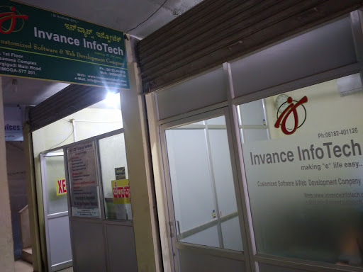Invance InfoTech, #3,1st Floor, Basamma Complex, Durgigudi Main Road, Opp Singer Showroom, Shivamogga, Karnataka 577201, India, Software_Company, state KA