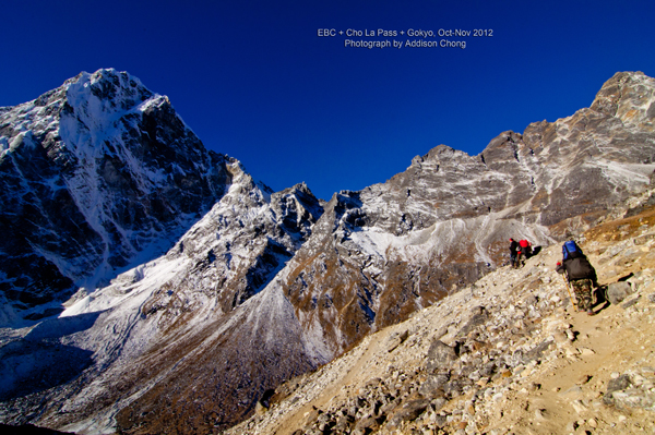 Crossing Cho La Pass