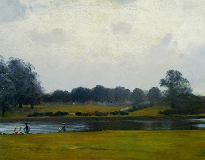 Giuseppe de Nittis - The Serpentine, Hyde Park, London
