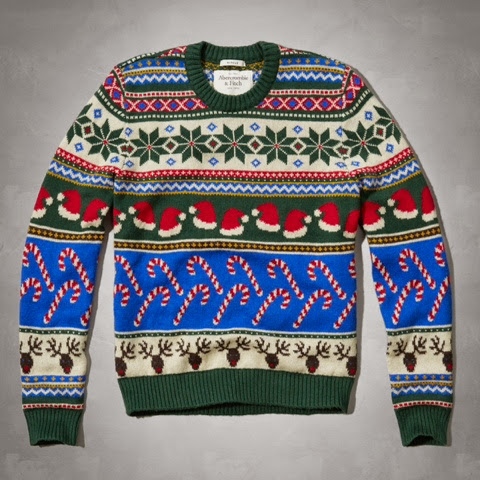 DIARY OF A CLOTHESHORSE: Abercrombie & Fitch - Christmas Sweater Collection