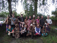 gemeinsames Musizieren und Interkultureller Abend in Freiberg- Jugendaustausch mit Papua-Neuguinea, Juli 2011