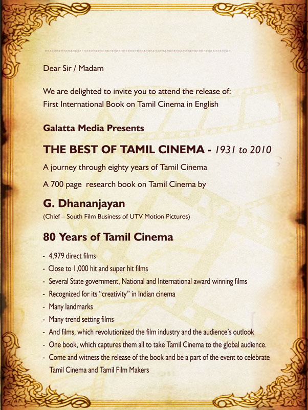 The Best of Tamil cinema