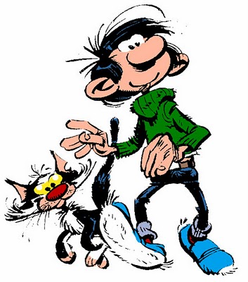 Bruselas Valonia: Gastón, otro de los personajes de cómic belga más famosos