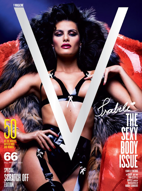 Isabeli Fontana, portada de la revista V Magazine Summer 2010