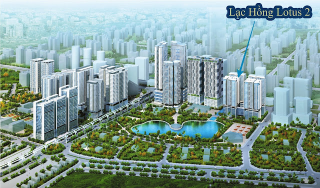 Phối cảnh dự án Lạc Hồng Lotus 2 Phối cảnh dự án Lạc Hồng Lotus 2
