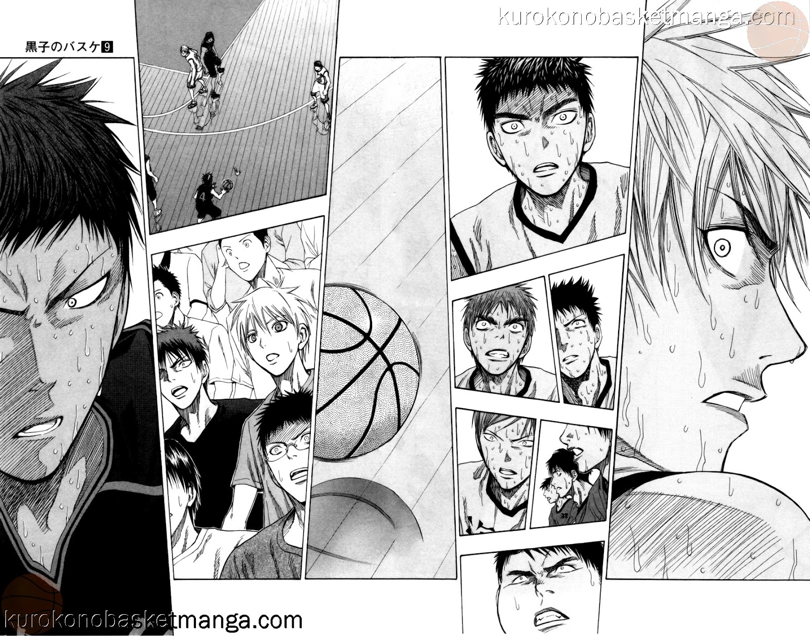 Kuroko no Basket Manga Chapter 72 - Image 10-11