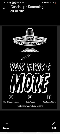 REDS TACOS & MORE logo