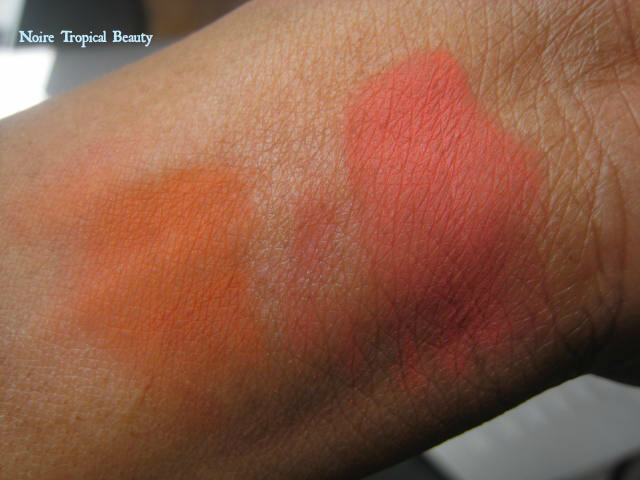 NoireTropicalBeauty NARS Summer 2013 Pierre Hardy demo swatches