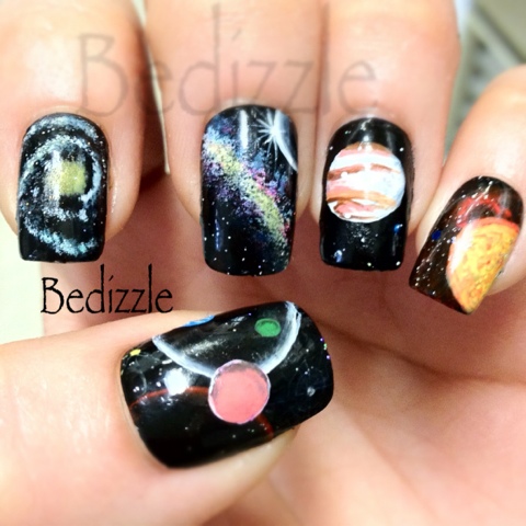 Galaxy nails