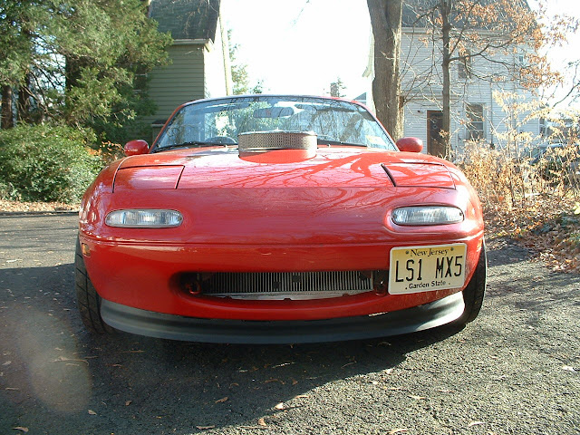 na miata front plate mount