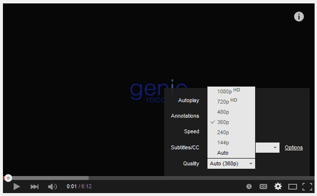 ปรับไปใช้โหมด Youtube HTML5 คราวนี้ Firefox ก็เล่นวิดีโอที่ความละเอียดได้เหมือนกับ Flash Player แล้ว